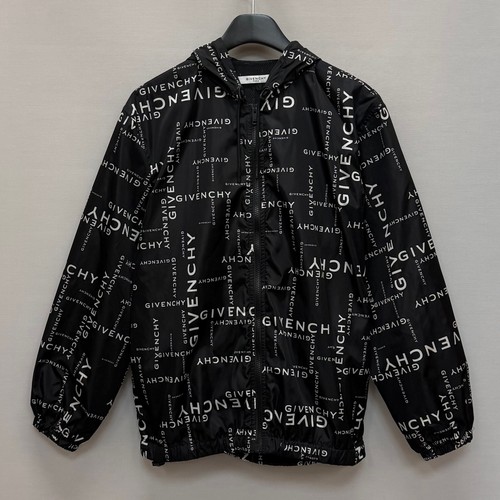Givenchy logo raincoat jacket - givenchy,