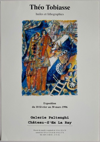Tobiasse theo affiche 1996 - tobiasse,