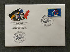 Hambach Inauguration Smartville 27 X 1997 Jacques CHIRAC timbre 1er jour SMART