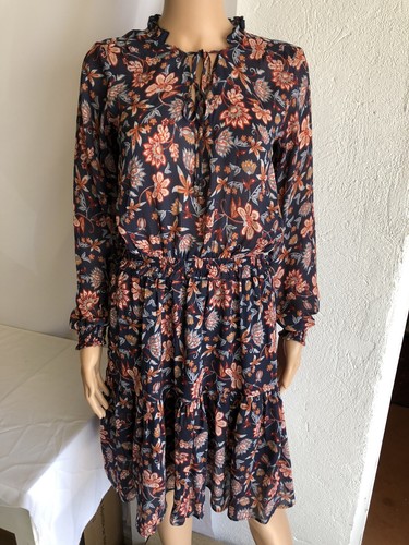 Robe légère fleurs femme - robe, à