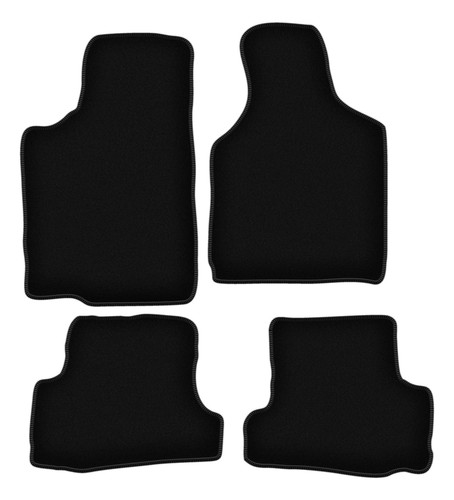 Tapis sol velours noir - tapis,