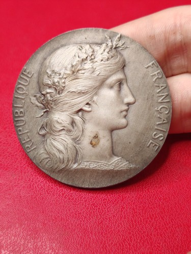 Superbe médaille argent - superbe,