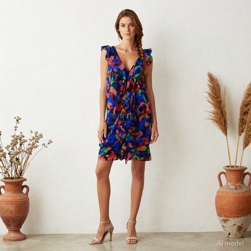 Soirée boho robe - soirée,