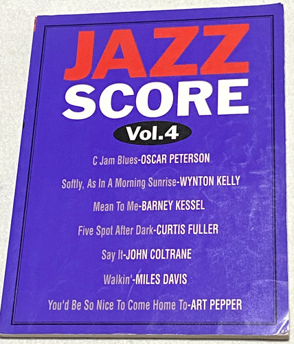 Jazz score vol japan - jazz,