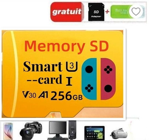Carte mémoire 256 gaming - mémoire,