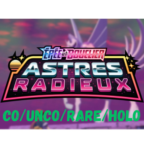 Carte pokémon astres - carte,