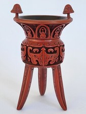 RARE ancien VASE TRIPODE JUE