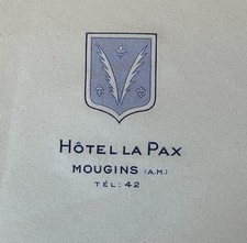 MOUGINS Hôtel LA PAX SOLUX