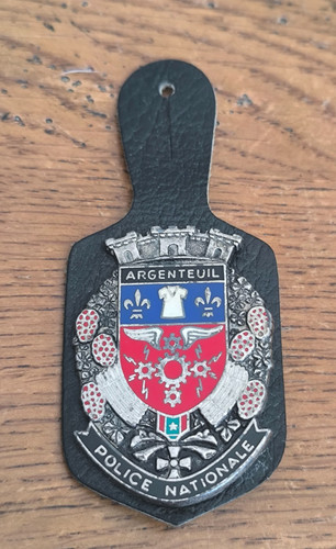 Insigne obsolète police - insigne,