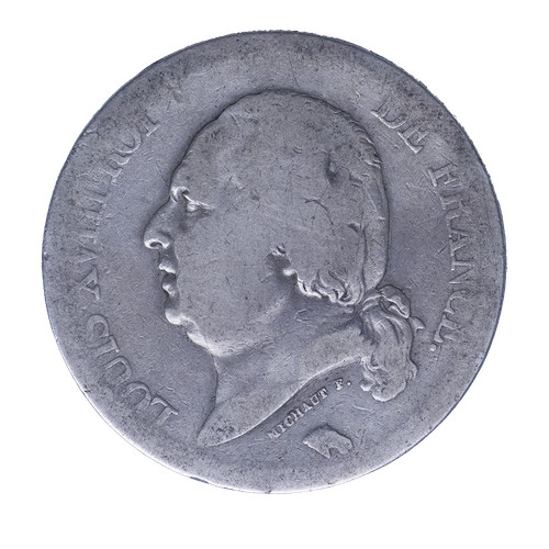 Louis xviii francs 1821 - 5,
