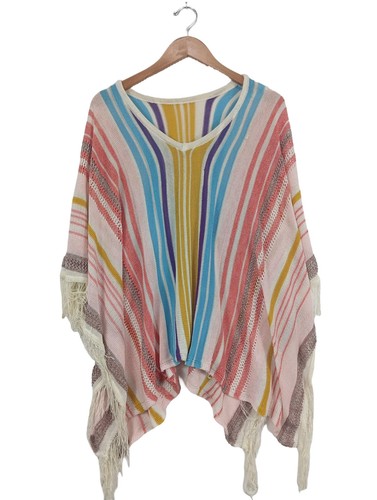 Cupshe poncho dames - pull, rose