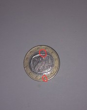 pièce 1 euro rare Hypo 2002