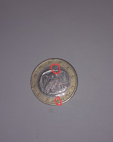 Pièce euro rare hypo 2002 - 1,