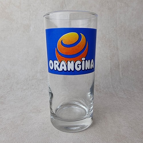 Verre orangina vintage - verre,