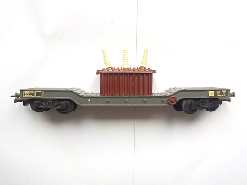 Wagon jouef marchandises plat - wagon,