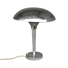 Lampe de bureau par Jean Perzel pour Claude Lumière