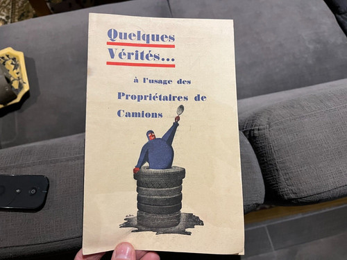 Publicité bergougnan camion - bergougnan,