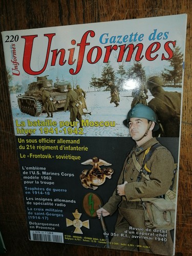 Gazette des uniformes 220 - des,