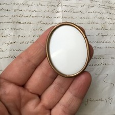 Médaillon ancien avec émail - médaillon,
