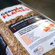 GERMAN FLAMES Granulés De Bois EN + Plus A1 Sac 15kg