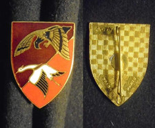 INSIGNE MILITAIRE – ESCADRON DE CHASSE 02 - 003 CHAMPAGNE- DRAGO - A 977