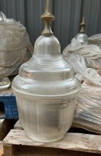 Vintage king luminaire glass - king,