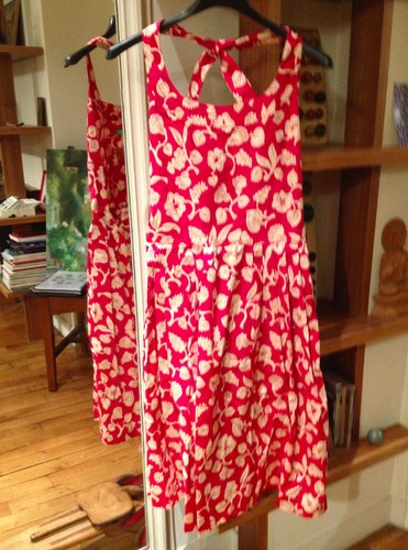 Robe vintage dos - nu,