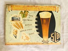 Plaque publicitaire "South London Brewery"