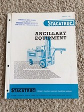 1960s Stacatruc fork lift