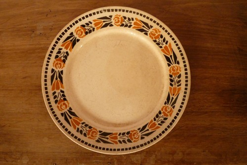 Assiette ancienne badonviller - assiette,