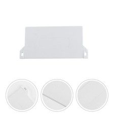  10 pièces plaque inférieure en plastique de 89 mm pour stores verticaux poids