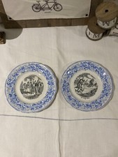 2Assiette Parlante Creil