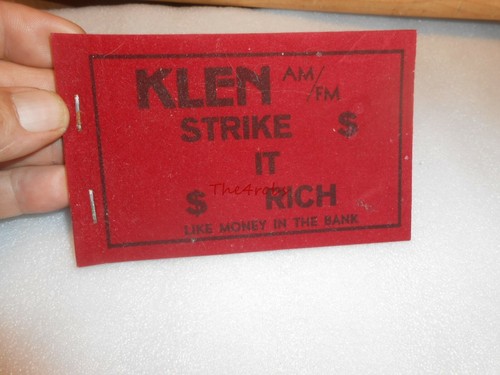 Vintage 1964 klen radio fm - am,