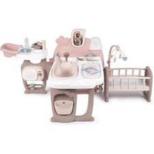 SMOBY - Baby Nurse Grande Maison des Bébés - Cuisine, Salle de Bain et Chambre -