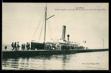 CPA Le Fret, Bateau vapeur