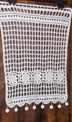 Rideau brise bise crochet - brise,