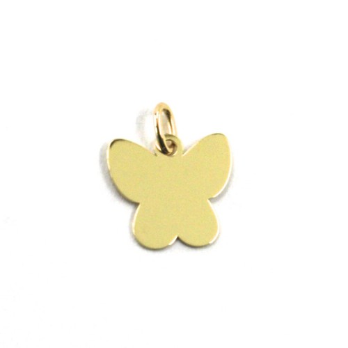 Pendentif jaune blanc - pendentif, ou