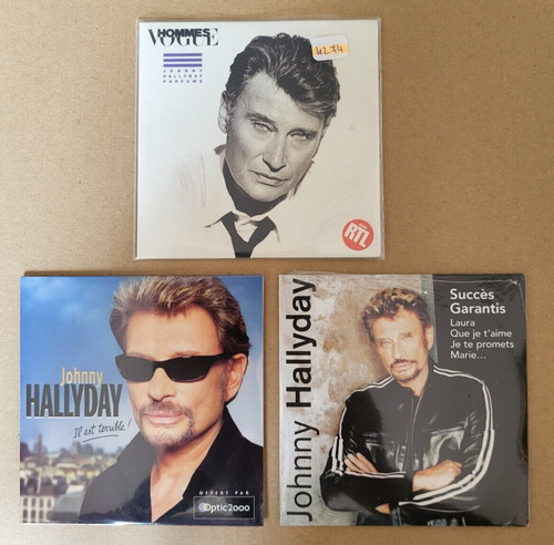 Johnny hallyday lot 3 cd - johnny,