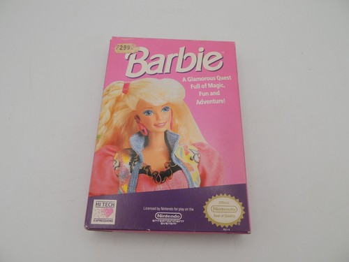Nintendo nes barbie - nintendo,