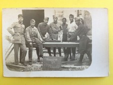 Carte Postale Photo Service MILITAIRES SOLDATS Uniforme du 7 ème Régiment