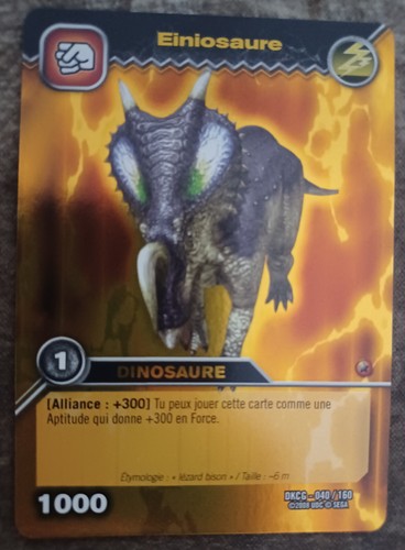 Carte dinosaur king - carte,