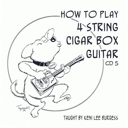 Cigar box guitar - cigar, 4