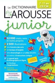 Larousse dictionnaire junior - larousse,