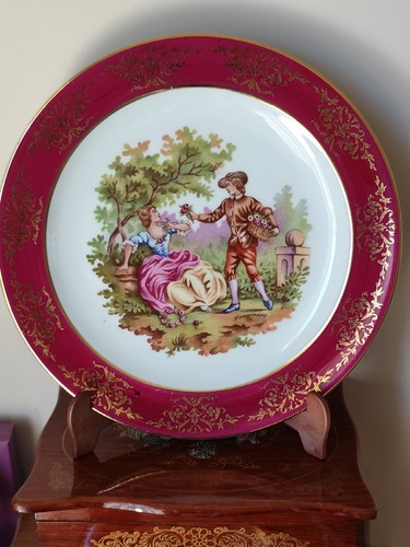 Assiette porcelaine de - en,