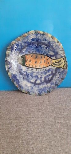 Assiette poterie émaillée - en,