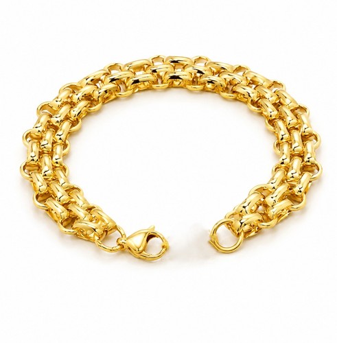Bracelet chaine doré - chaine, et