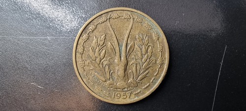 Francs 1957 afrique - 1957,