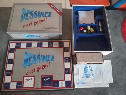 Jeu société dessinez est - jeu,