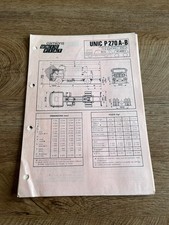 brochure de camion N196 unic