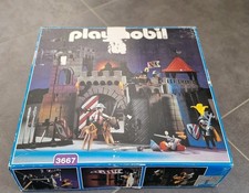 Playmobil Château Fort 3667 Vintage Médiéval En Boite